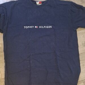 Tommy Hilfiger Dark Blue Tee with Logo